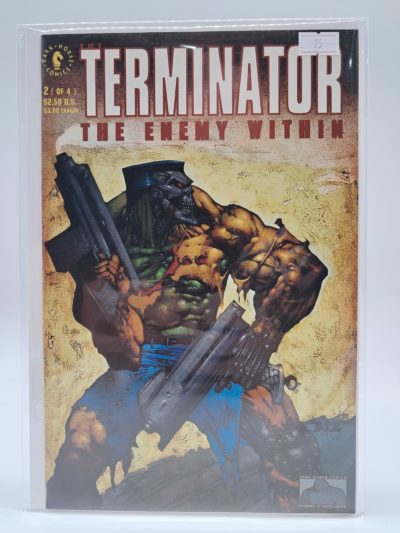 The Terminator: The Enemy Within #2 of 4 (1992) – Dark Horse Comics – First Print – Mini-Series