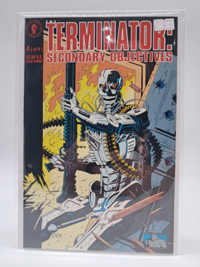 The Terminator: Secondary Objectives #4 (Dark Horse Comics) Issue #4 of 4 Comic
