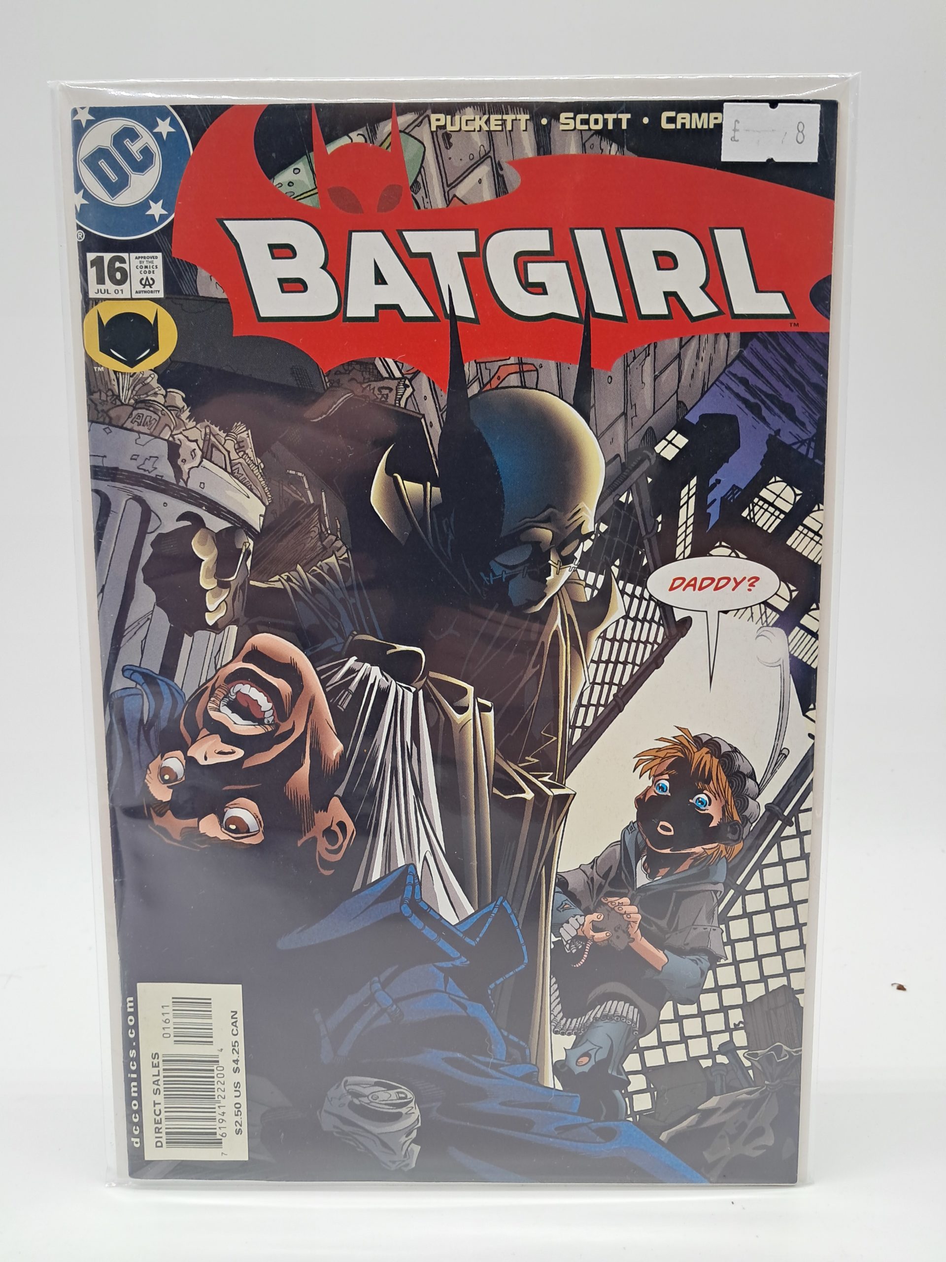 Batgirl #16 (DC Comics) Cassandra Cain Comic – July 2001