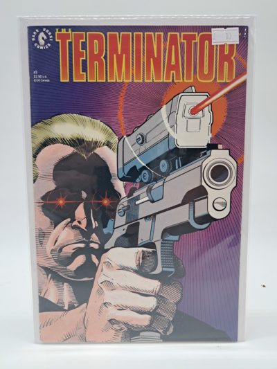 The Terminator #3 (Dark Horse Comics, 1990) – Original Mini-Series Comic