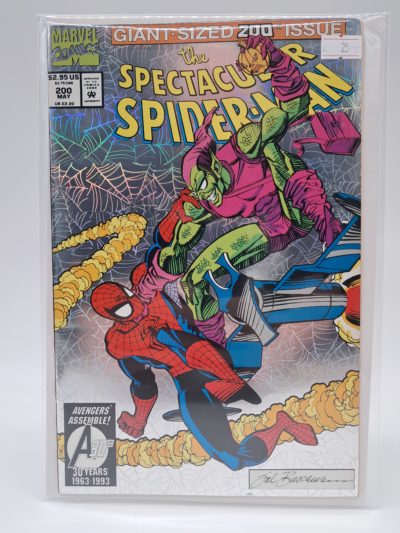Marvel The Spectacular Spider-Man #200 – Giant-Sized 200th Issue – Green Goblin Hologram Foil Cover Comic Book