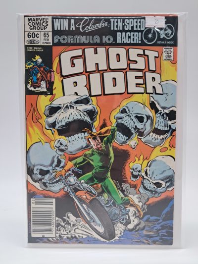 Marvel Comics Ghost Rider #65 – February 1982 – Bronze Age Newsstand Comic Book