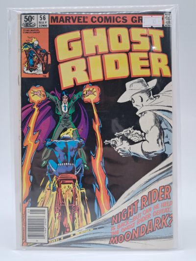 Ghost Rider #56, Marvel Comics – Night Rider & Moondark – Bronze Age Comic Book
