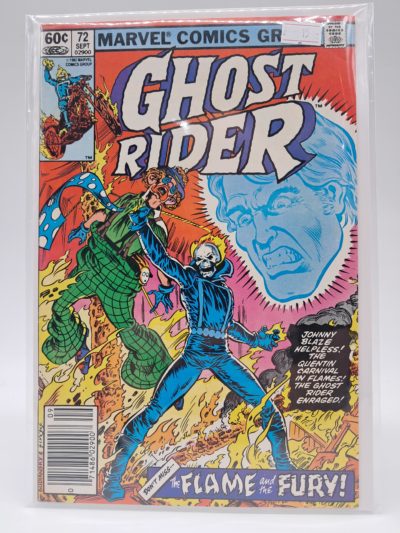 Ghost Rider #72, Marvel Comics – The Flame and the Fury – Bronze Age Comic Book