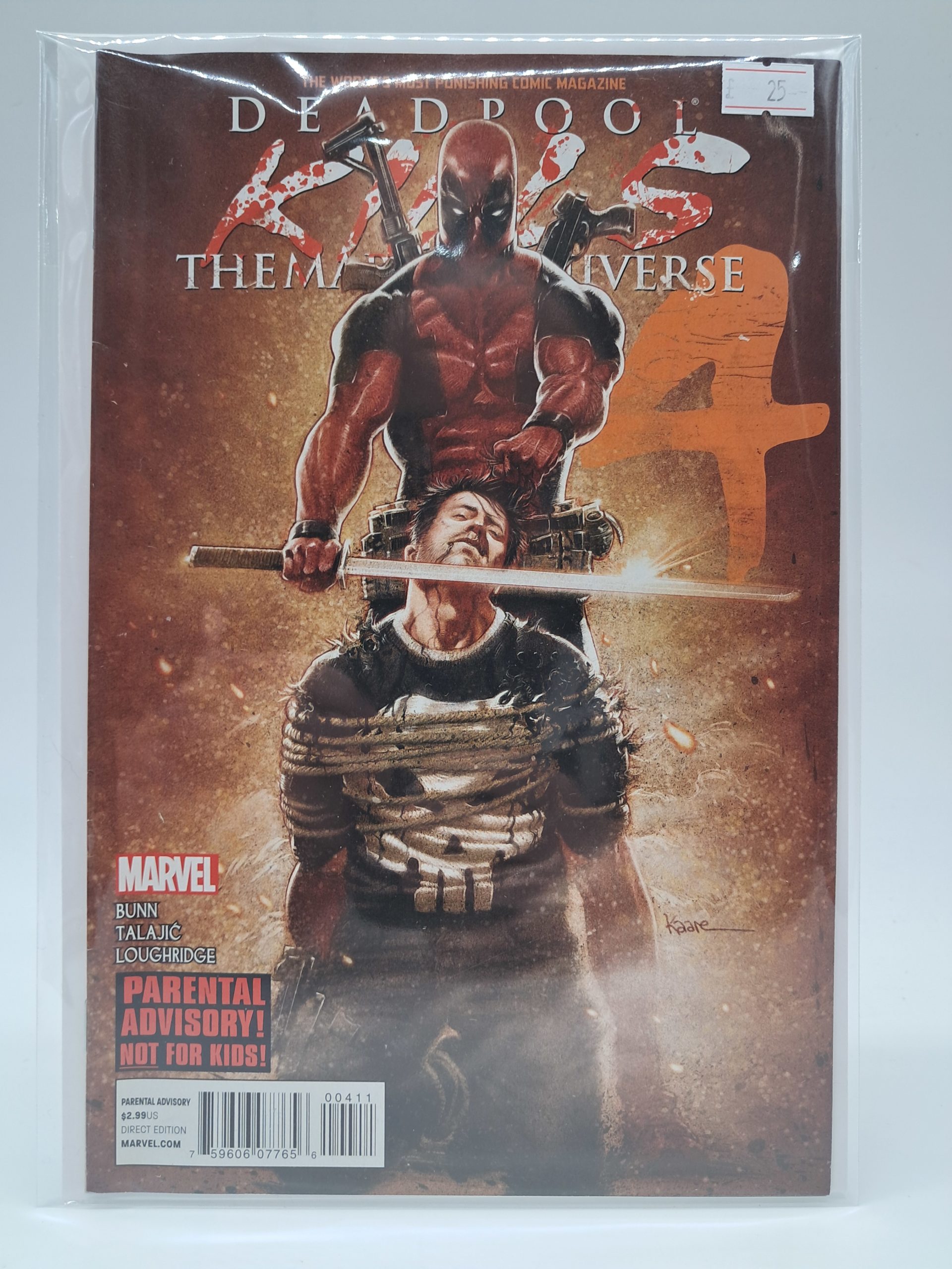 Deadpool Kills the Marvel Universe #4, Marvel Comics – Direct Edition