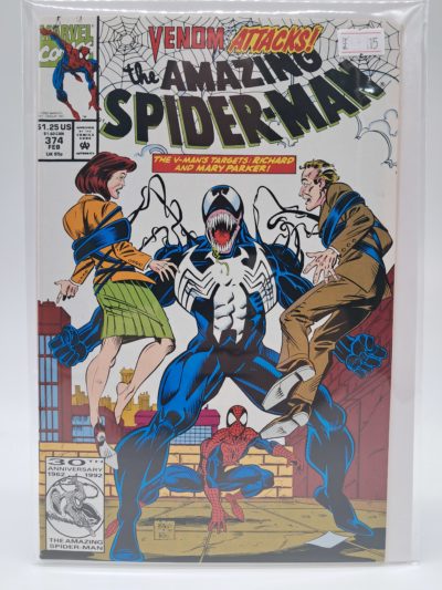 The Amazing Spider-Man #374 – Venom Attacks – February 1993