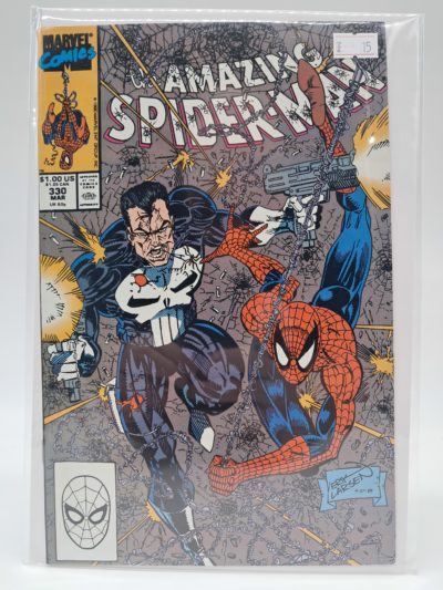 The Amazing Spider-Man #330, Marvel Comics – The Punisher – March 1990