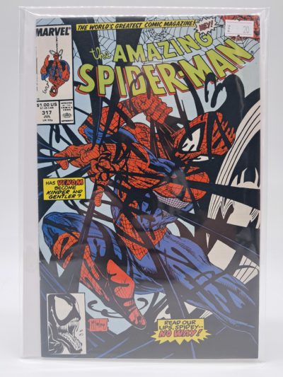 The Amazing Spider-Man #317, Marvel Comics – Venom – Direct Edition – 1989