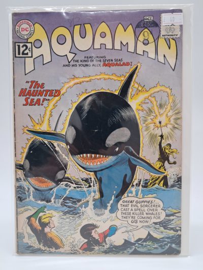 Aquaman #11 – The Haunted Sea! DC Comics – Silver Age – 1963