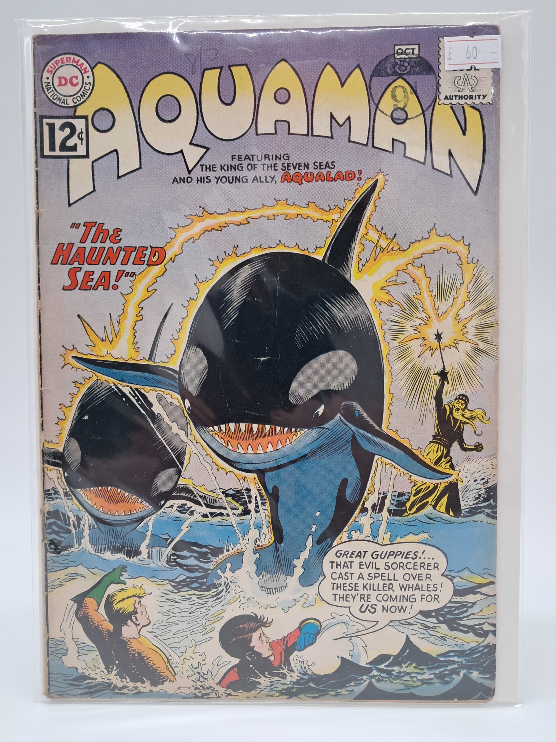 Aquaman #11 – The Haunted Sea! DC Comics – Silver Age – 1963