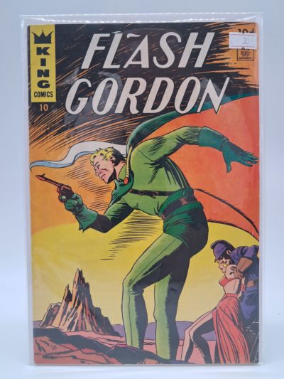 Flash Gordon #10, King Comics – UK 10d Edition – Silver Age Comic – 1967