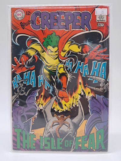 Beware the Creeper #3 – The Isle of Fear – DC Comics - Silver Age Comic – 1968