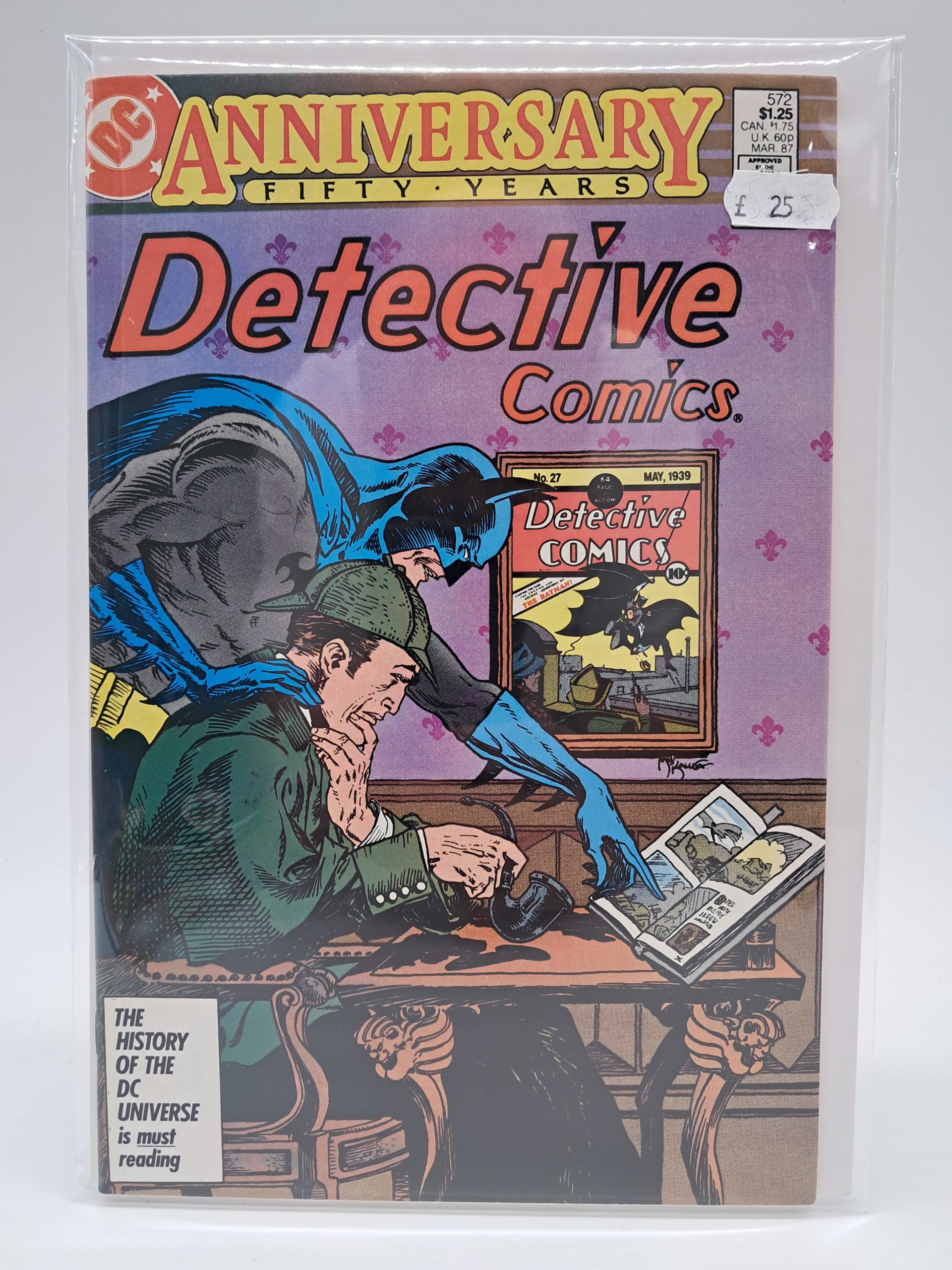 Batman #572 – 50th Anniversary Issue, DC Comics – 1987