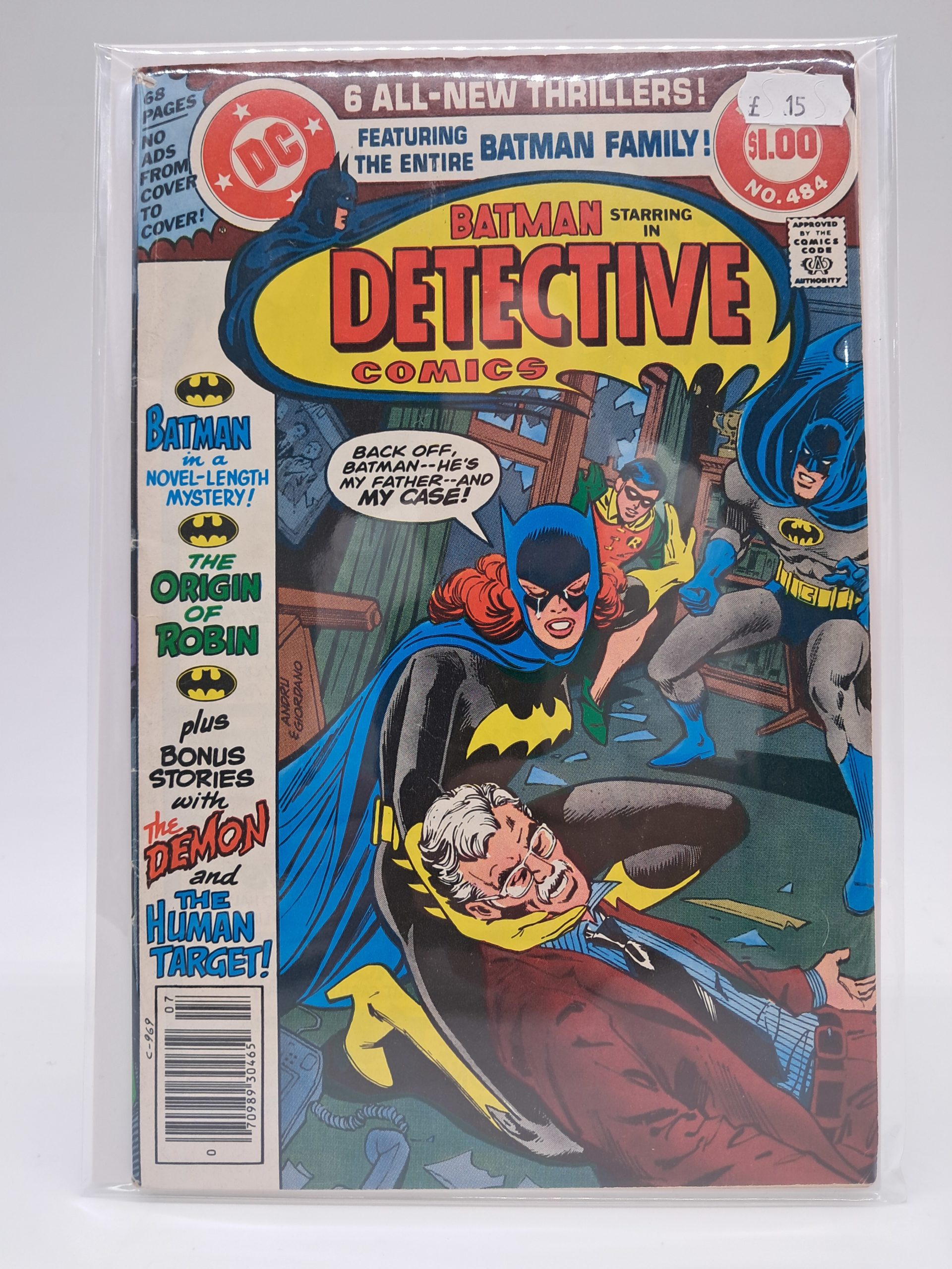 Batman Family #484 – Origin of Robin, DC Comics – 1979