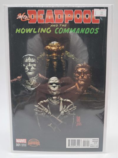 Mrs. Deadpool and the Howling Commandos #1, Marvel – Secret Wars – Variant Edition – 2015