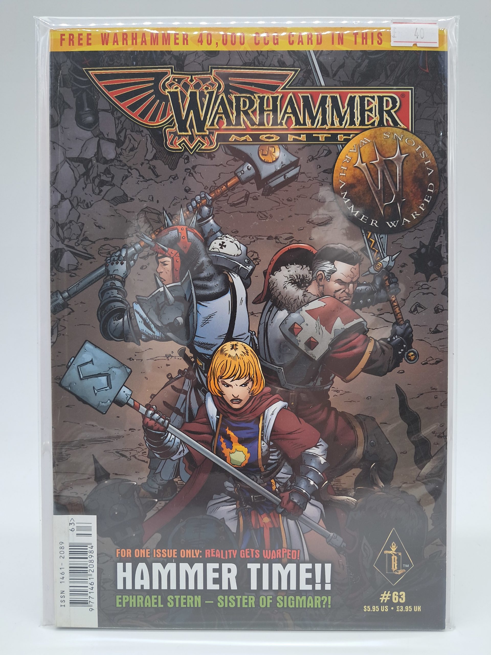 Warhammer Monthly #63 – Hammer Time!! – Black Library Comic – Warhammer Fantasy