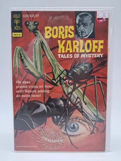 Boris Karloff Tales of Mystery #402, Gold Key – UK 6p Edition – Vintage Horror Comic
