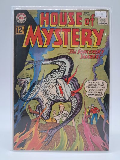 House of Mystery #128 – The Sorcerer’s Snares – Silver Age Horror Comic