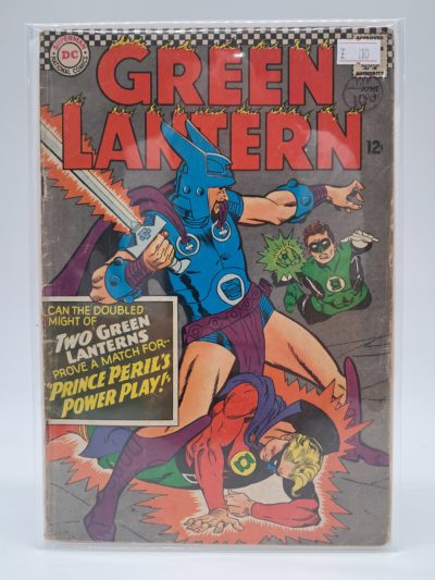 Green Lantern #45 – Prince Peril’s Power Play – Silver Age Comic