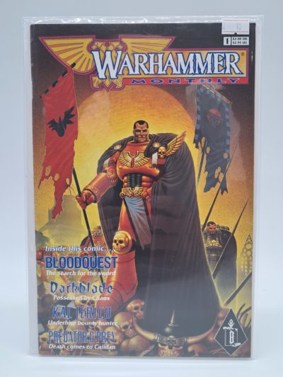 Warhammer Monthly #1 – Black Library Comic – Bloodquest, Darkblade & Kal Jerico