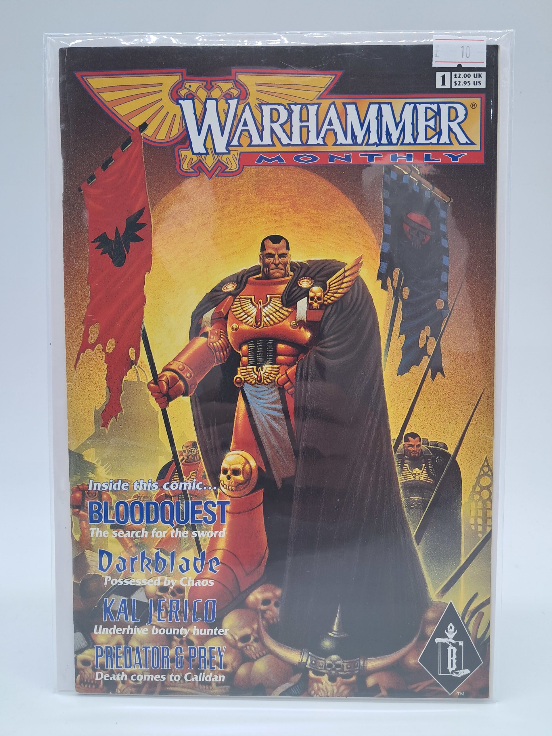 Warhammer Monthly #1 – Black Library Comic – Bloodquest, Darkblade & Kal Jerico