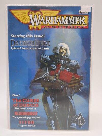 Warhammer Monthly #4 – Black Library Comic – Daemonifuge Begins – Ephrael Stern
