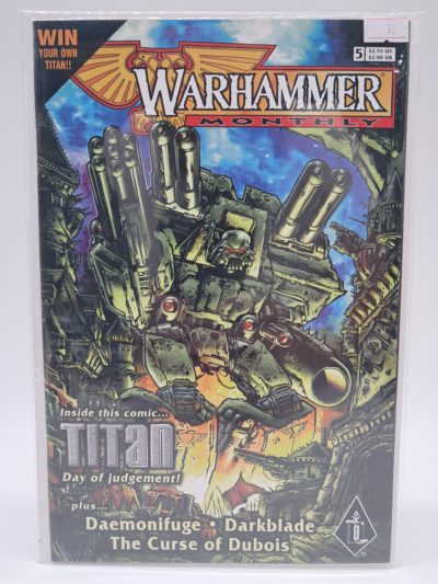 Warhammer Monthly #5 – Black Library Comic – Titan: Day of Judgement