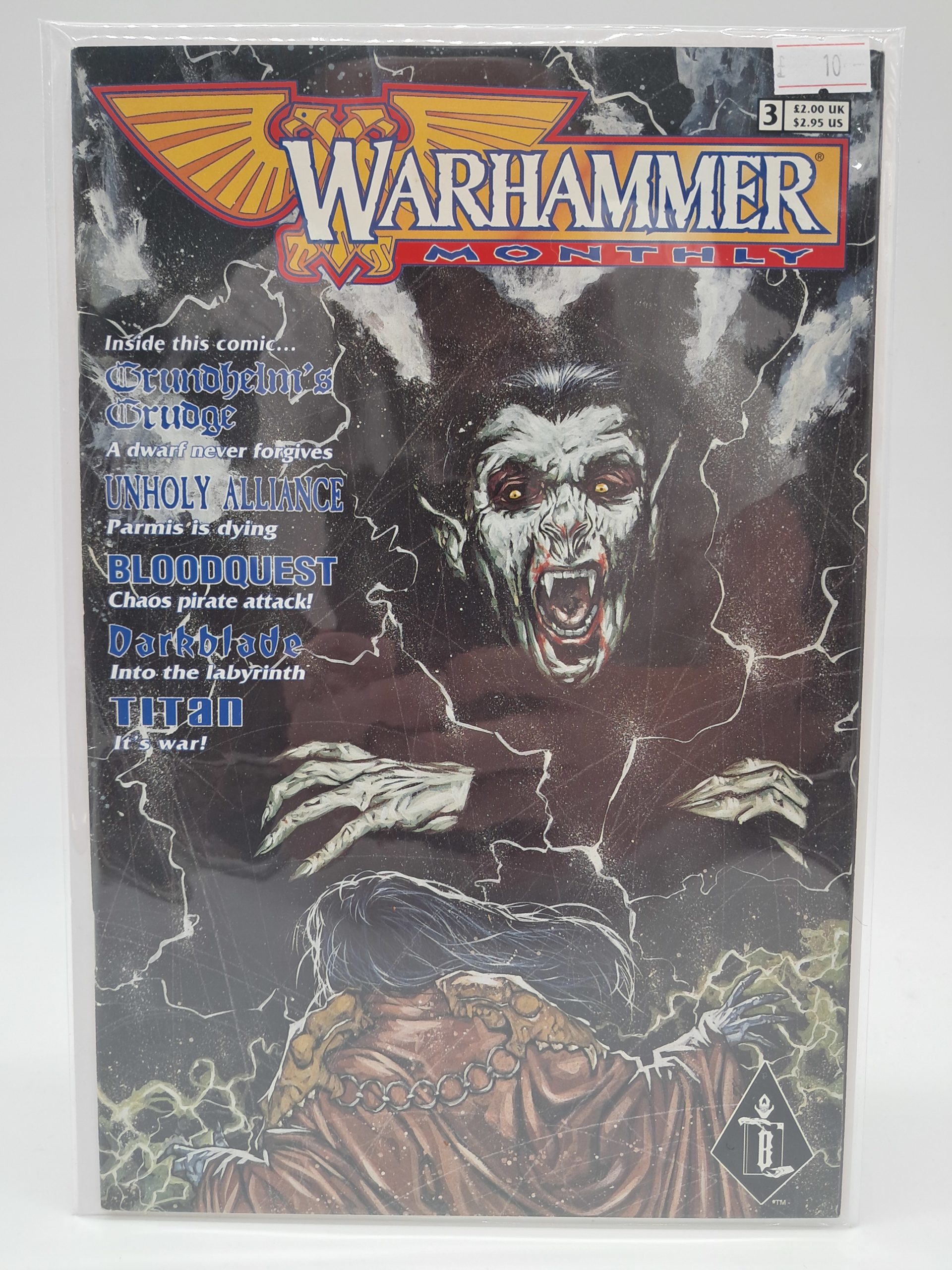 Warhammer Monthly #3 – Black Library Comic – Grunhelm’s Grudge, Bloodquest & Titan