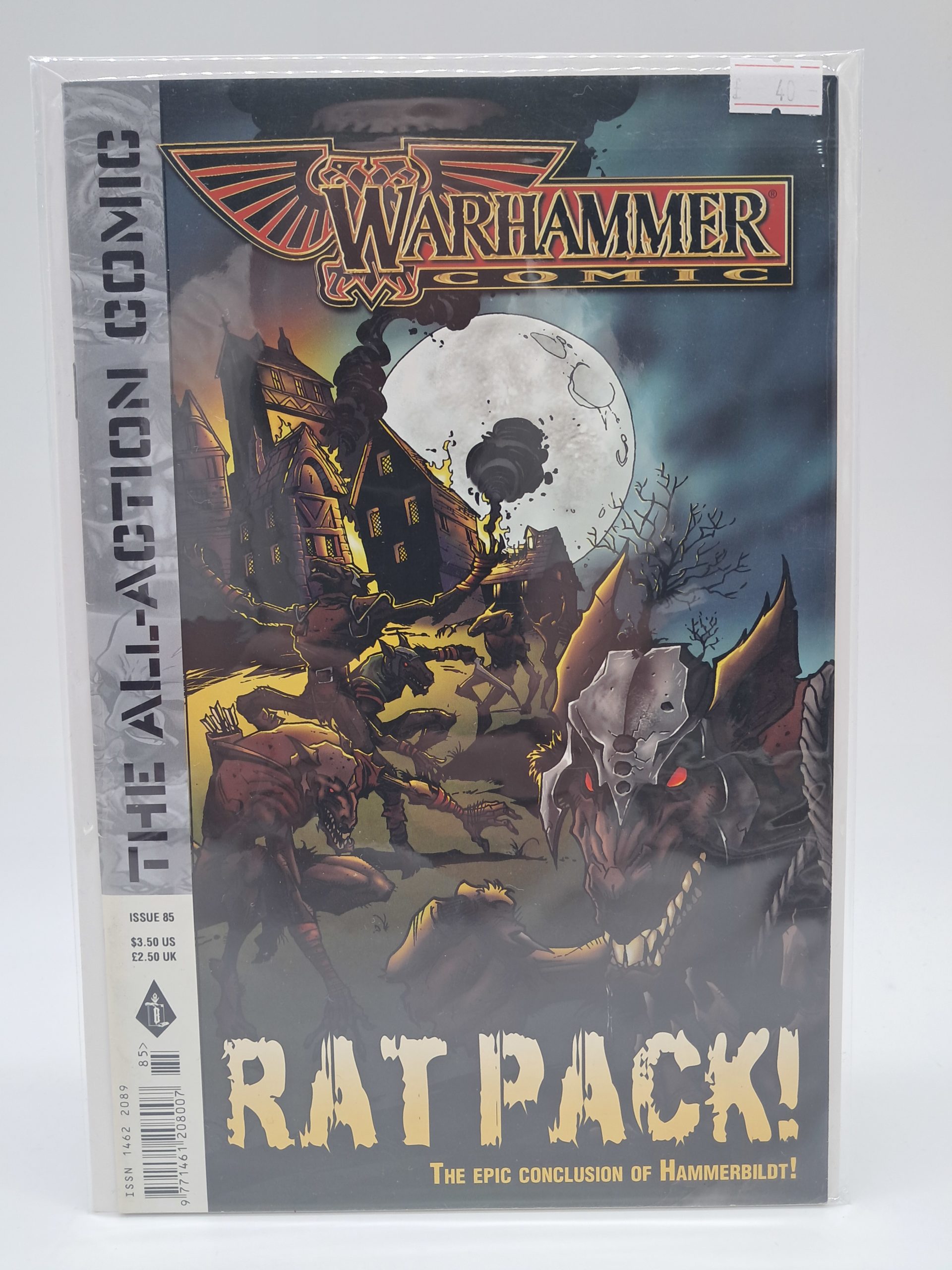 Warhammer Comic #85 – Black Library – Rat Pack! Hammerbildt Conclusion
