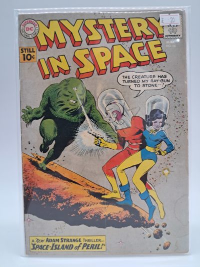 Mystery in Space #66, DC Comics – Adam Strange – Silver Age Comic – 1961