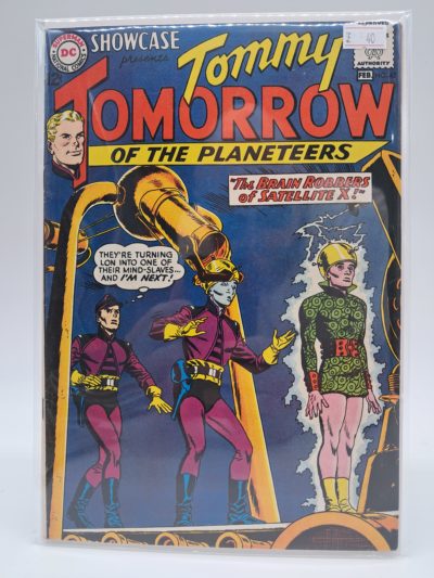 Showcase #42 – Tommy Tomorrow of the Planeteers, DC Comics – Silver Age Comic – 1963
