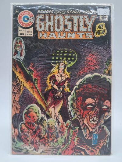 Ghostly Haunts #41, Charlton Comics – Horror Comic – 1974