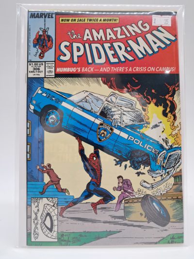 Marvel Comics – The Amazing Spider-Man #306 – Humbug – Todd McFarlane Cover – 1988