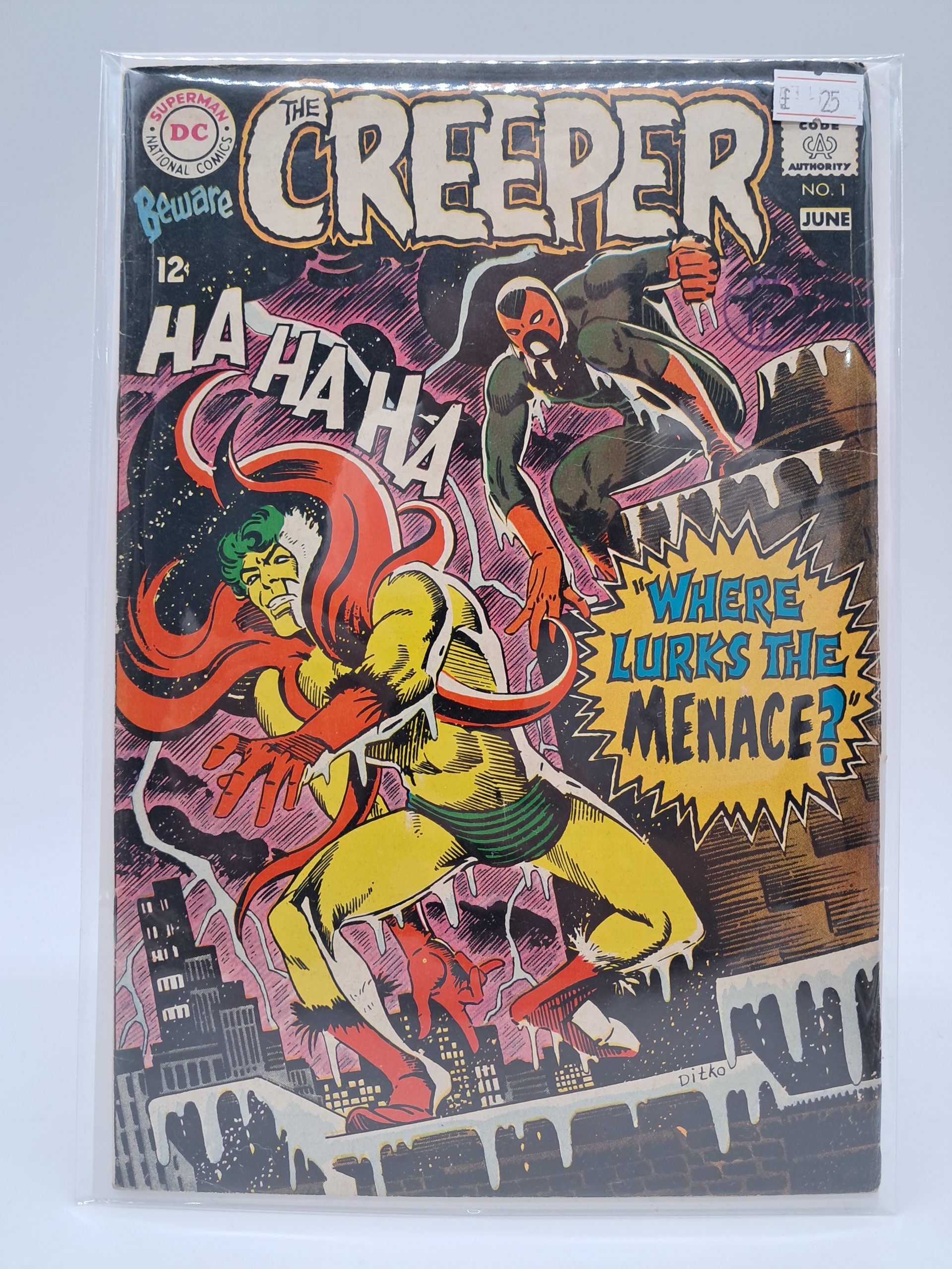 The Creeper #1, DC Comics – Steve Ditko – 1968