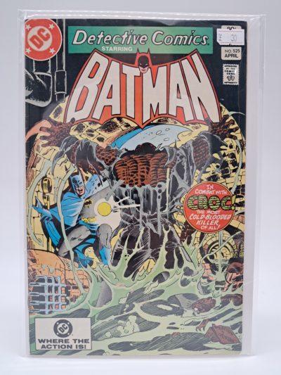 Detective Comics #525, DC Comics – Batman vs Killer Croc – 1983
