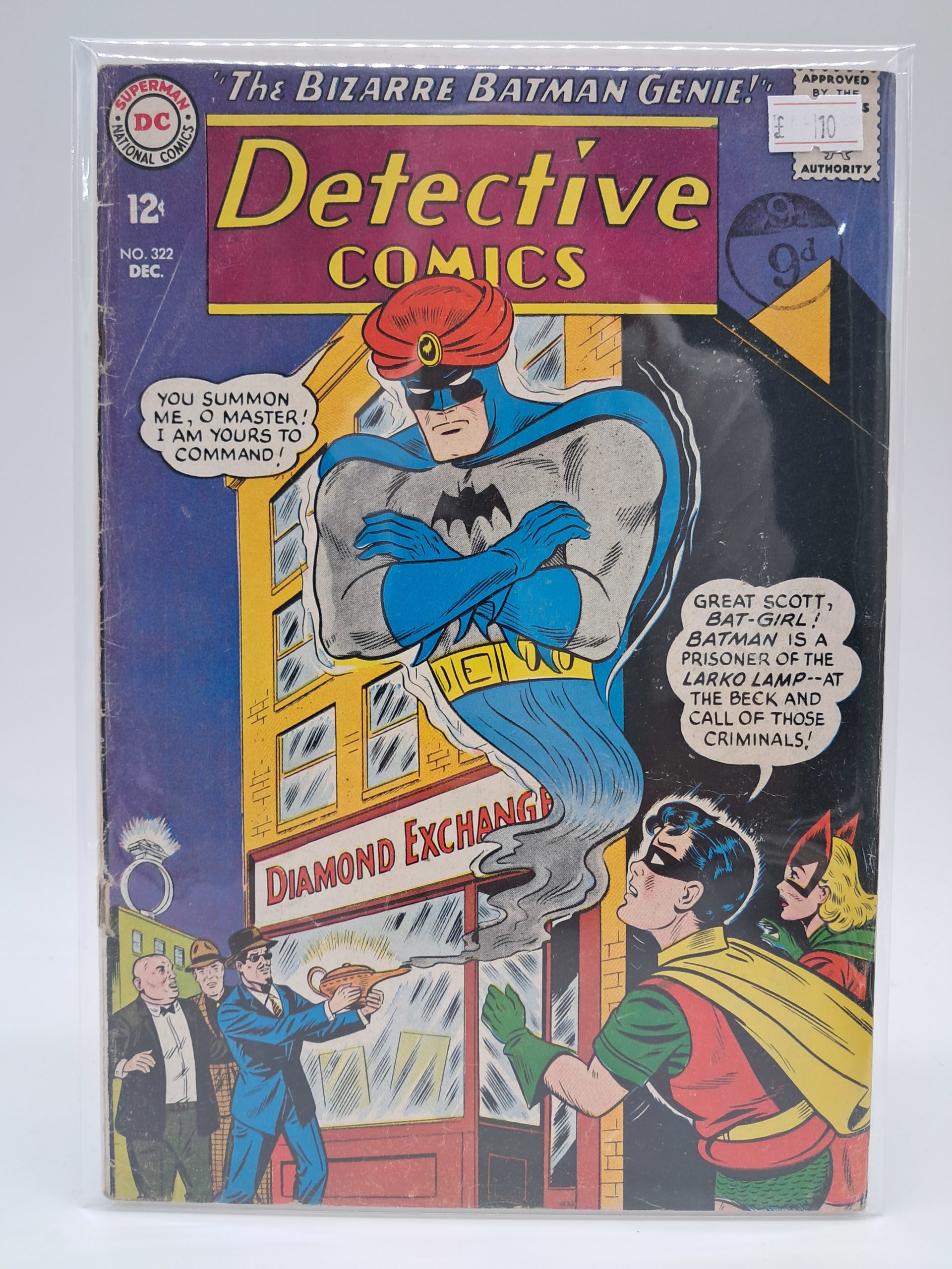 DC Comics – Detective Comics #322 – Batman & Bat-Girl – 1963