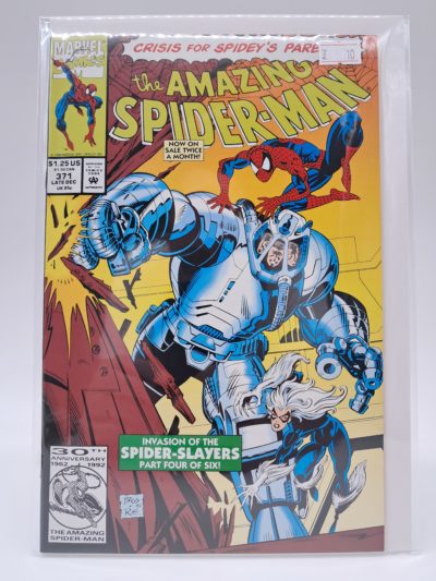 The Amazing Spider-Man #371, Marvel Comics – Spider-Slayers & Black Cat – 1992