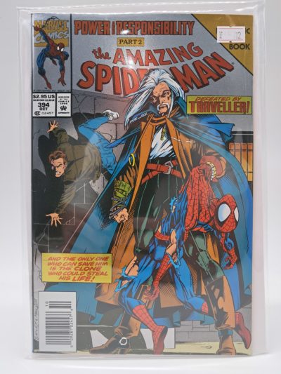The Amazing Spider-Man #394, Marvel Comics – Power and Responsibility Part 2 – Traveller – 1994