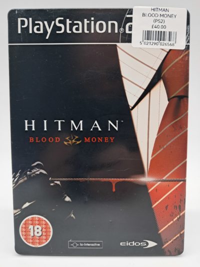 Eidos Interactive – Hitman: Blood Money – Steelbook Edition – Sony PlayStation 2 PS2