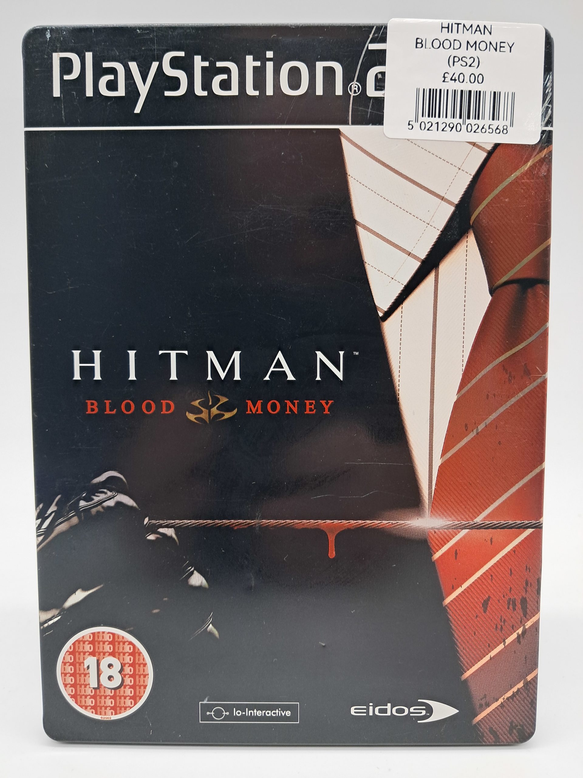 Eidos Interactive – Hitman: Blood Money – Steelbook Edition – Sony PlayStation 2 PS2