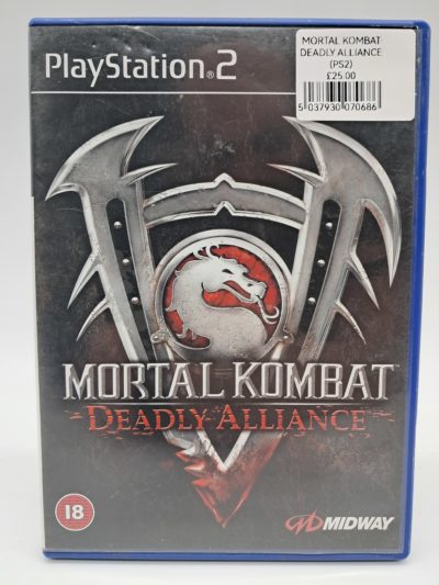 Mortal Kombat: Deadly Alliance, Midway – Standard Edition – Sony PlayStation 2 (Complete with Manual)