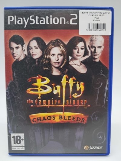 Buffy the Vampire Slayer: Chaos Bleeds - Sierra - Sony PlayStation 2 (Complete with Manual)