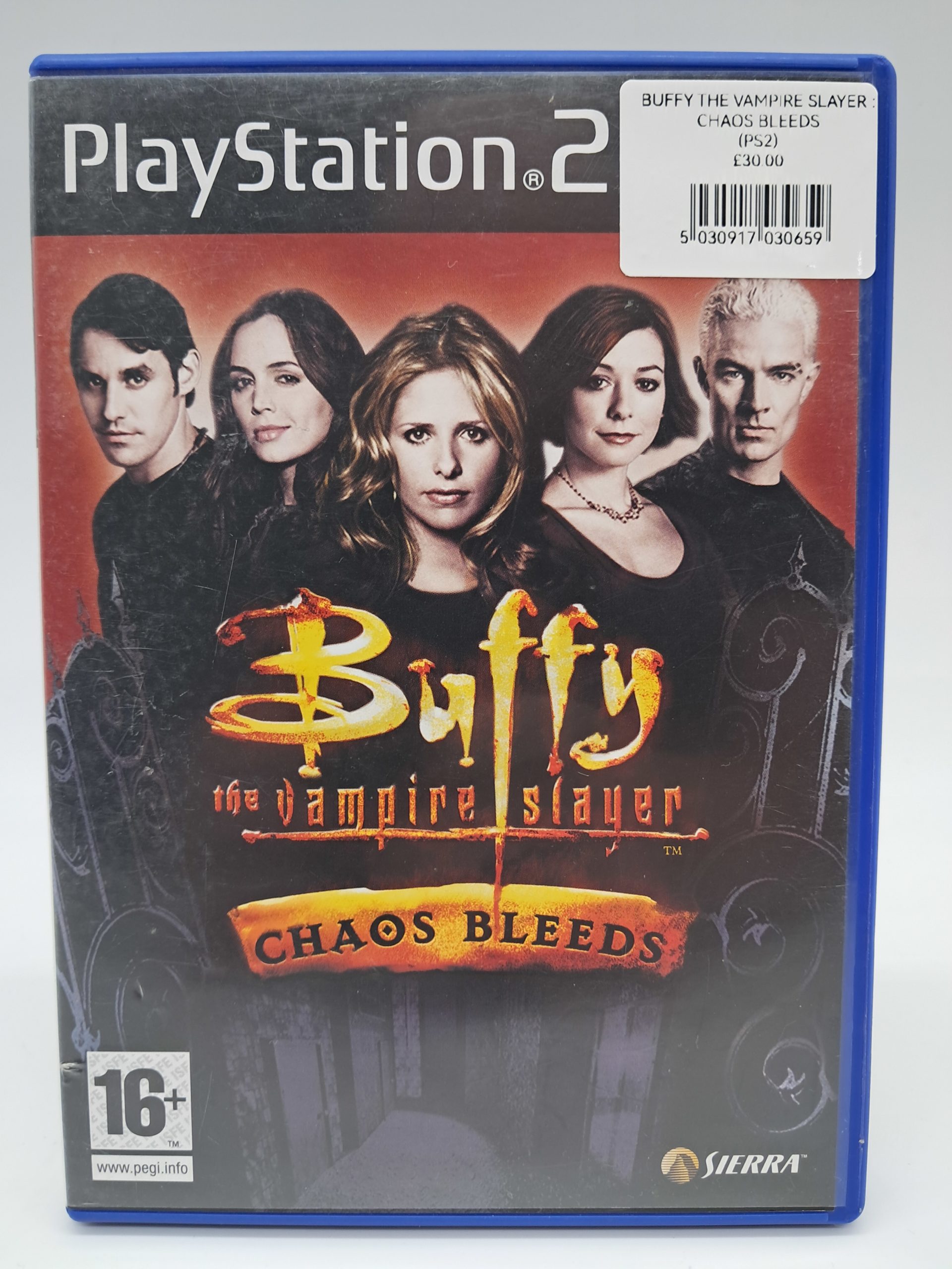 Buffy the Vampire Slayer: Chaos Bleeds - Sierra - Sony PlayStation 2 (Complete with Manual)