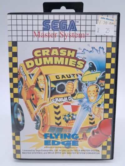 Crash Dummies, Sega Master System – Flying Edge – PAL – (Boxed with Manual)