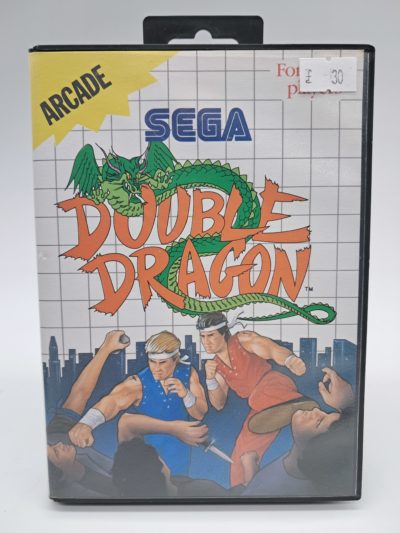 Sega Master System – Double Dragon – Arcade – PAL – Boxed Game