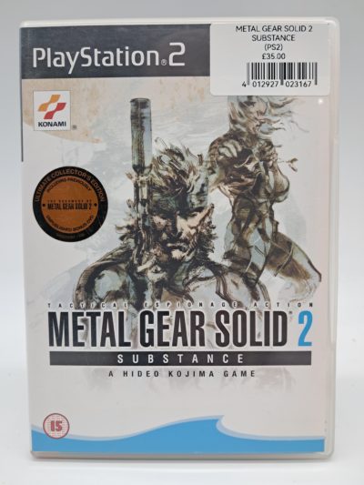 Sony PlayStation 2 – Metal Gear Solid 2: Substance – Ultimate Collector’s Edition – PAL – Boxed Game