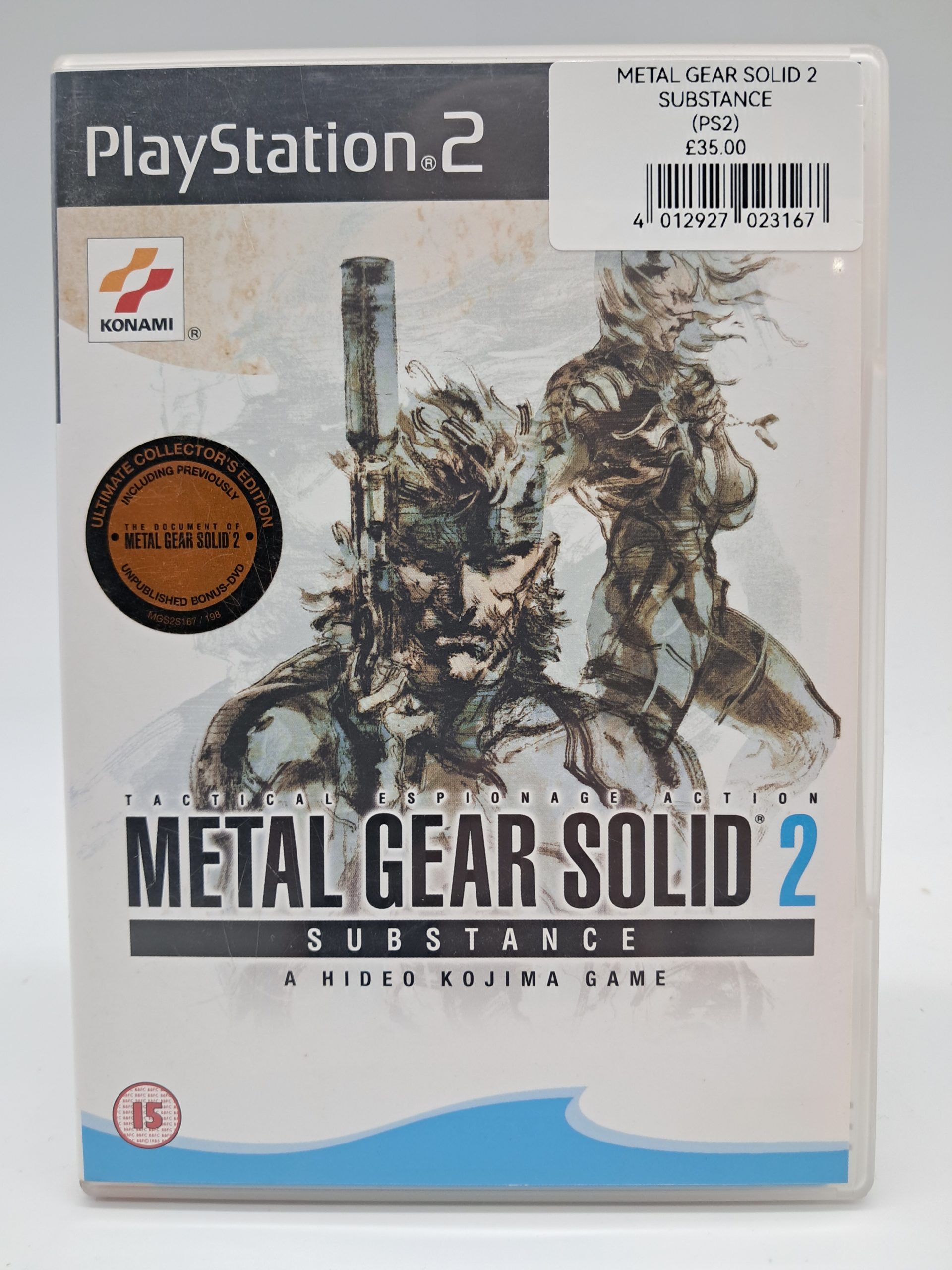 Sony PlayStation 2 – Metal Gear Solid 2: Substance – Ultimate Collector’s Edition – PAL – Boxed Game