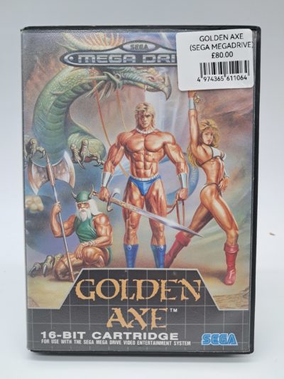 Sega Mega Drive – Golden Axe - 16-Bit Cartridge – (Boxed with Manual)