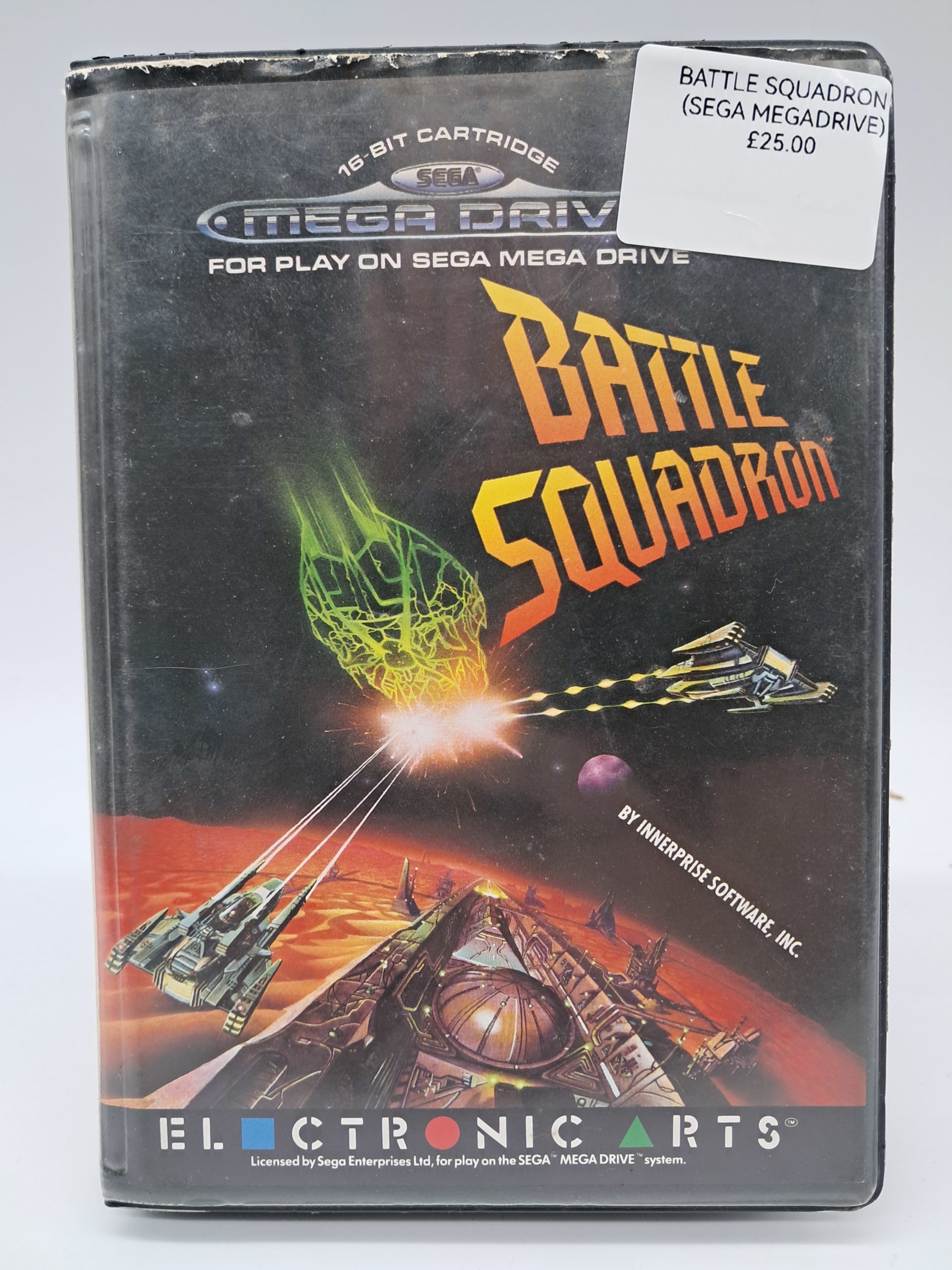 Sega Mega Drive – Battle Squadron – Electronic Arts – 16-Bit Cartridge – Boxed Game