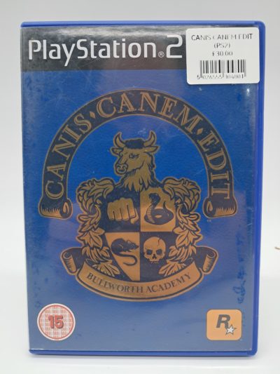 Sony PlayStation 2 – Canis Canem Edit – Rockstar Games – PAL – Boxed Game